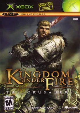 Kingdom Under Fire The Crusaders (USA) box cover front